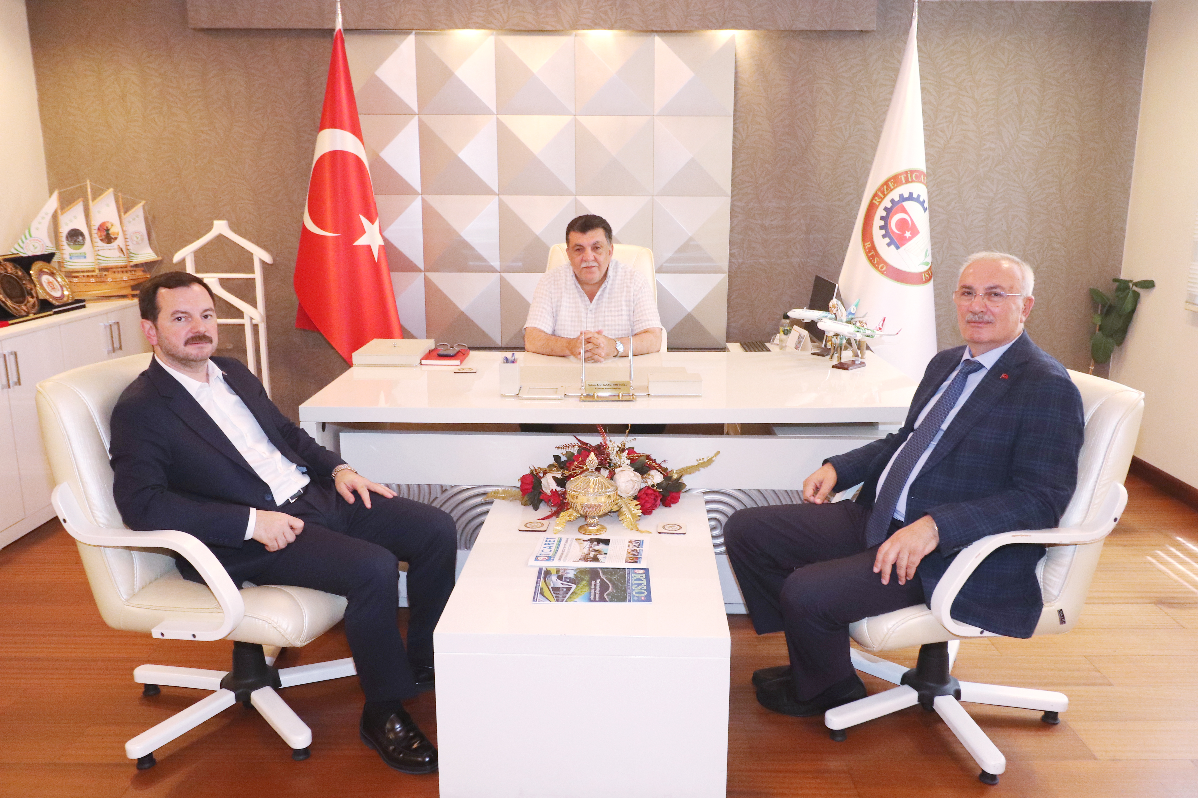 DKİB'DEN RİZE TİCARET VE SANAYİ ODASINA ZİYARET